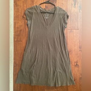 Velvet T-Shirt Dress